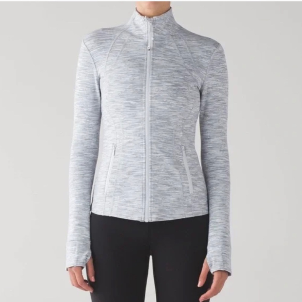 Lululemon Define Jacket Wee Are From Space Ice Grey Alpine White